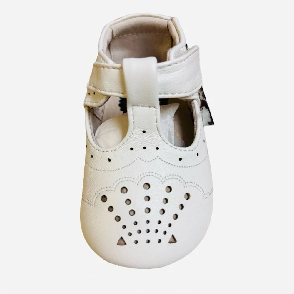 Livie & Luca Cora II Leather Walker | Milk